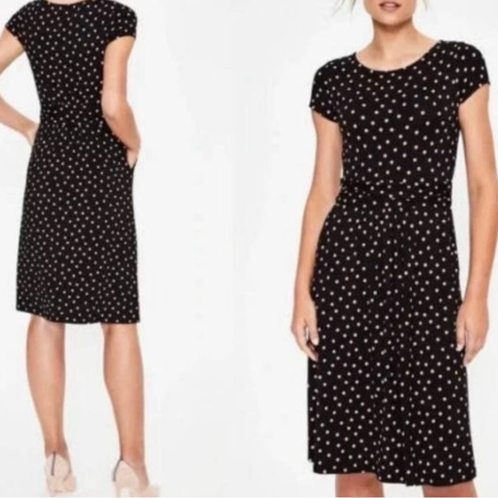 Boden jersey dress with side pockets